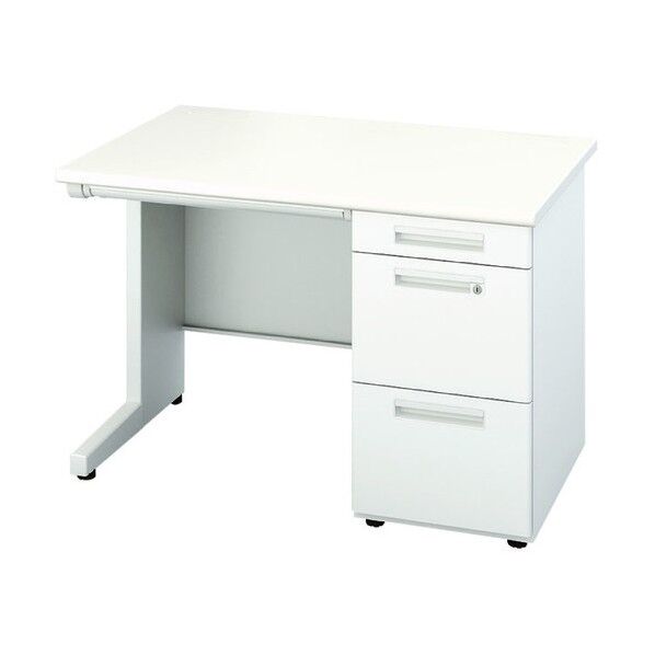 片袖デスク XEDH117J-WH 1点
