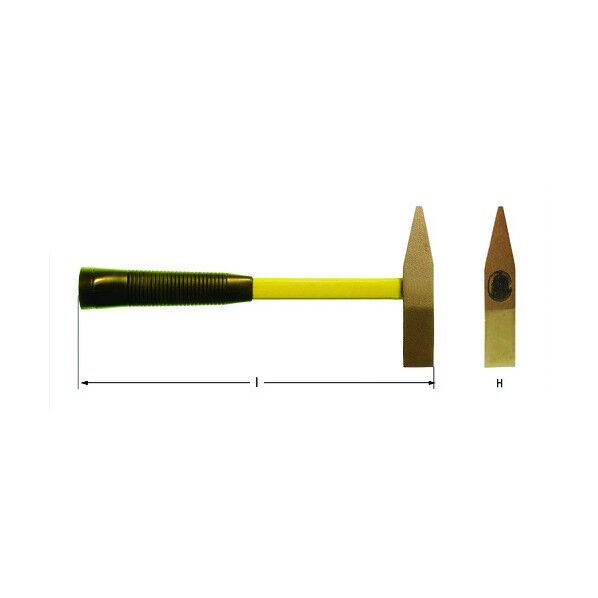 バーコ(BAHCO) Ampco 防爆スケーリングハンマー FL0060B 1...