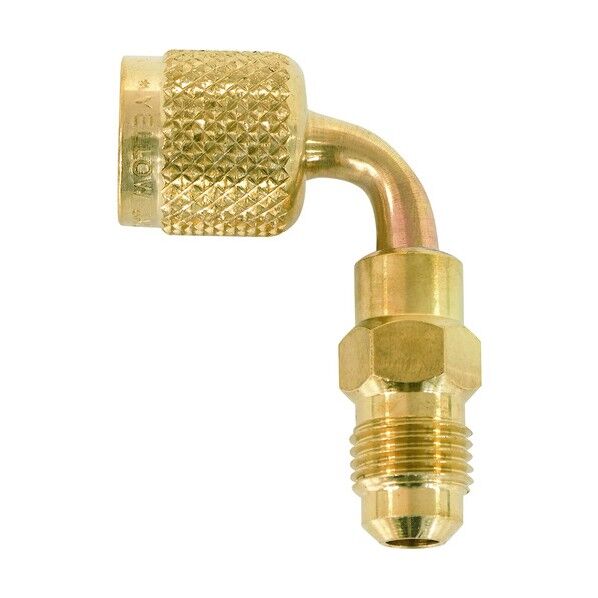 クイックアダプタ90° 1/4×5/16 メス×オス Y19222 1点