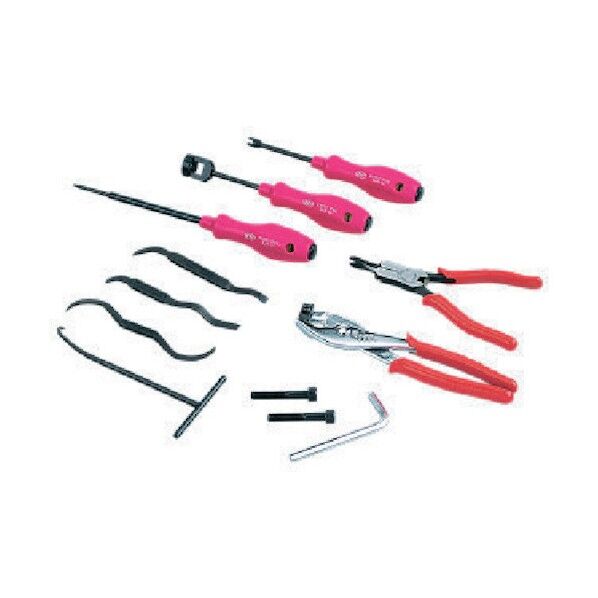 ブレーキツールセット(ドラムブレーキ用)(12本組) 12 ATBX12 1点