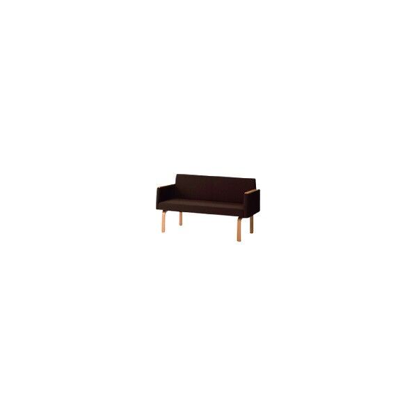プラス 31731LS-800 ロビーチェア(背肘付 LS-812ANS BR 1点