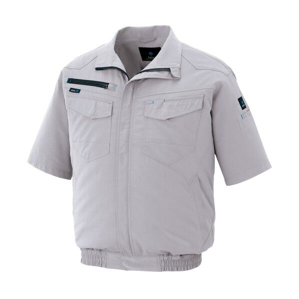 空調服用半袖ブルゾン(空調服TM) シルバーグレー 5L AZ2998-003-5L 1点