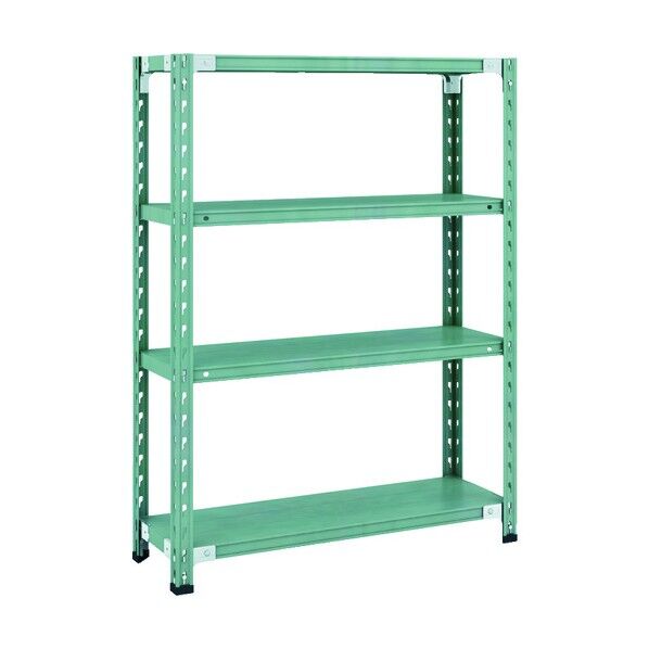 CB型セミボルトレス軽量棚 4段