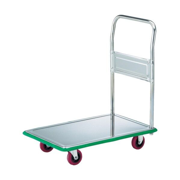 ステンレス製運搬車(固定ハンドルタイプ)