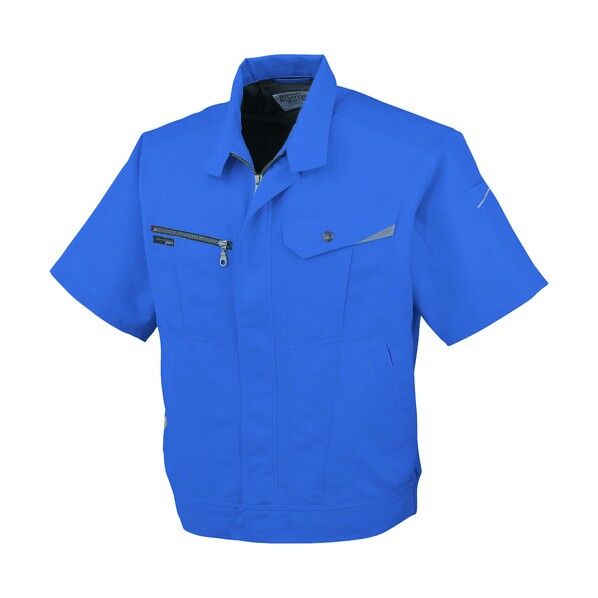 半袖ブルゾンAS-720 6 Rブルー 4L AS720-6-4L 1点