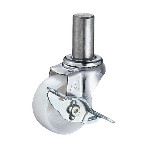 EKシリーズ自在SP付ナイロン車50mm 平戸車 415EKN50 1個