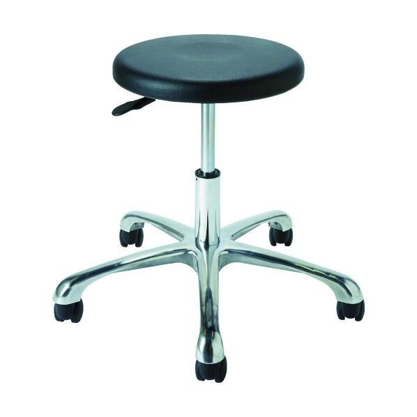 TRUSCO 導電チェア 背なし 650×200×650MM 700.000G DC-10BK