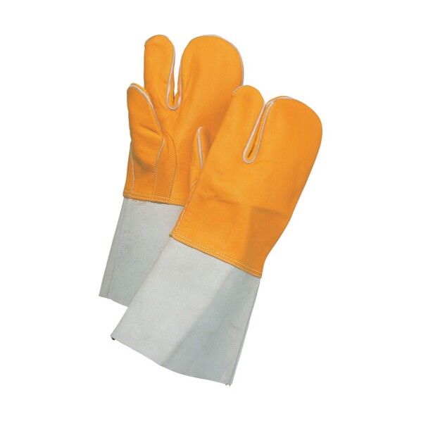 牛コンビ3本指イエロー YG-3 6300028871 10双