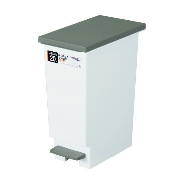 ネオカラー 分別 スリムペダル ブラウン 幅35.5×奥行20×高さ34.5cm 20L 1個