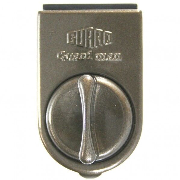 サッシ窓用補助錠 ガードマン ブロンズ 寸法:36×60×39mm No.390B 1個