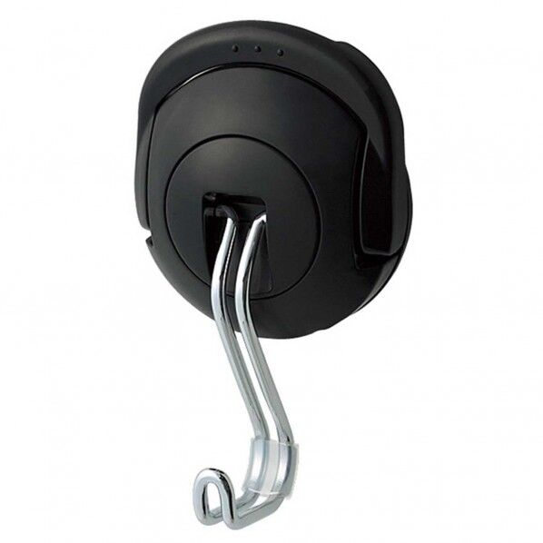 超強力 マグネットフック タフピタ 黒 225D 1個