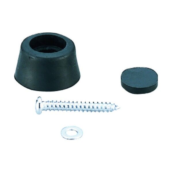 光 ゴムクッション戸当り 11×22mm 黒 GD-11-1 1点...