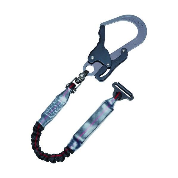 ジャバラ剣アルミ自在一口環10黒/緋ライン S3JHWK-10 1点