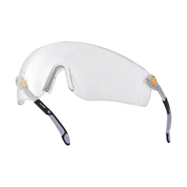 セーフラン安全用品 LIPARI2 CLEAR/安全メガネ(ツルの長さと角度調整可) D0004 1本