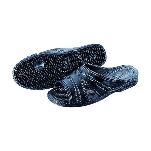 紳士用 健康サンダル 黒 M SSV2901 1点