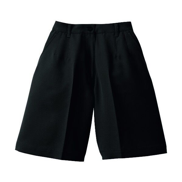 シャーリングキュロット 010ブラック SS 7645 1