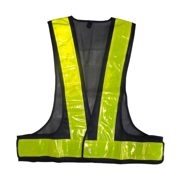 安全ベスト70mm 紺/黄 フリーサイズ 5917605 1枚