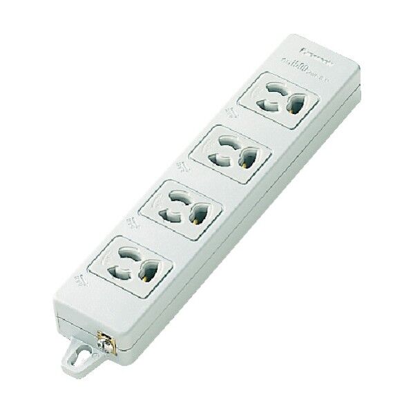 OAタップ 接地15A形抜け止め形