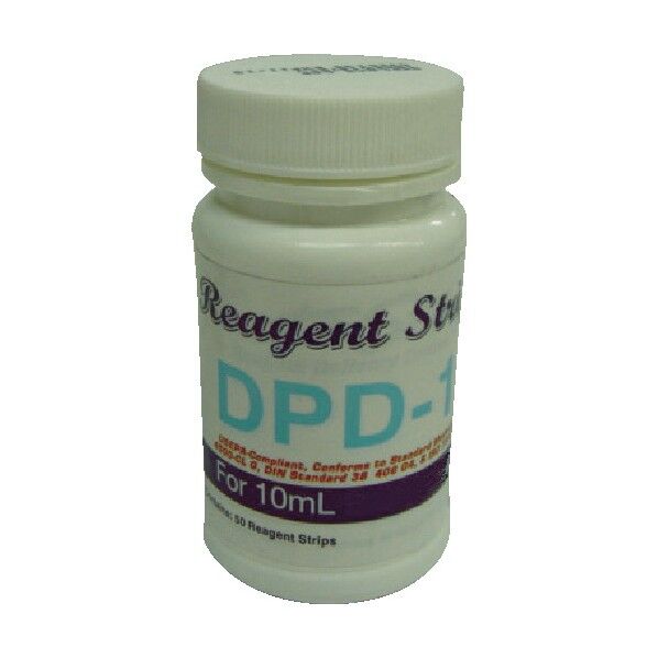 遊離残留塩素用DPD試薬50回分 試薬・ボトル