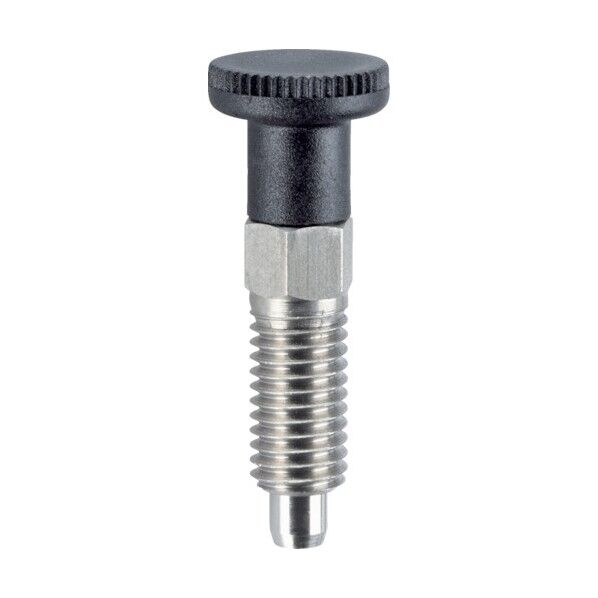 HALDER インデックスボルト ノブ付 ホールド機構無 ステンレス鋼 22120.0785 1