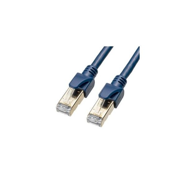 カテゴリ6Aハンダ産業用LANケーブル KB-H6A-005NV 1点