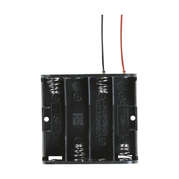 タカチ リード線付電池ホルダー 単3×4 SN3-4 1個