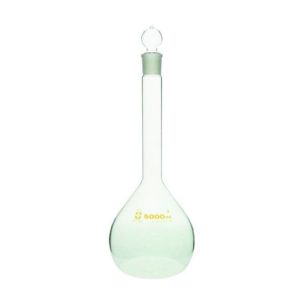 メスフラスコ スーパーグレード 5000mL 5000ml 020060-50001 1本
