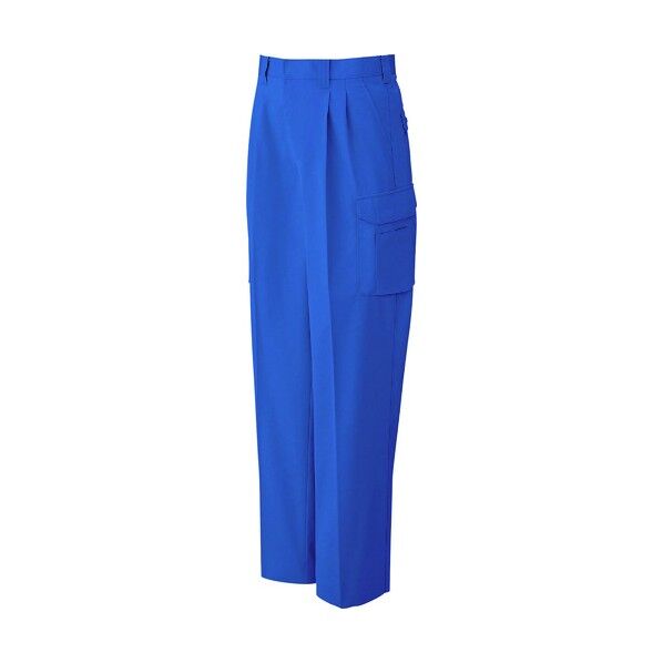 冬 ツータックカーゴパンツ ブルー色 110サイズ WA20555-4-110 1点