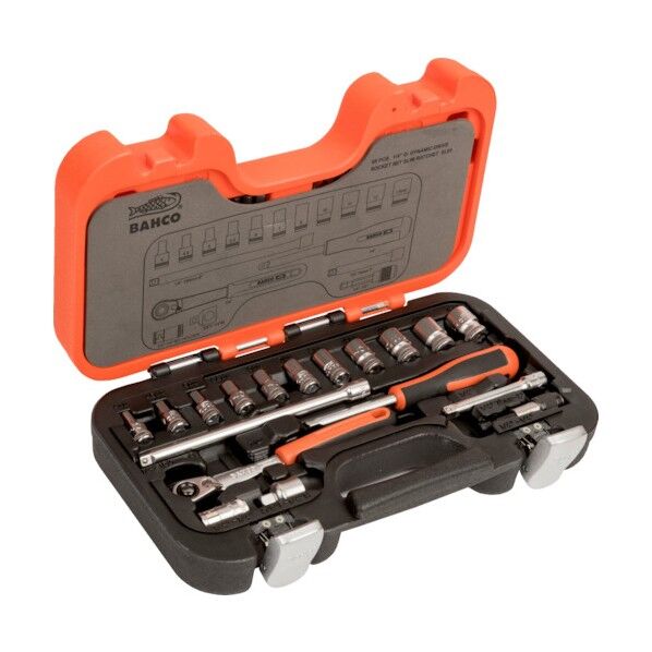 BAHCO 65pcs. 1/4インチソケットセット SL65 1点