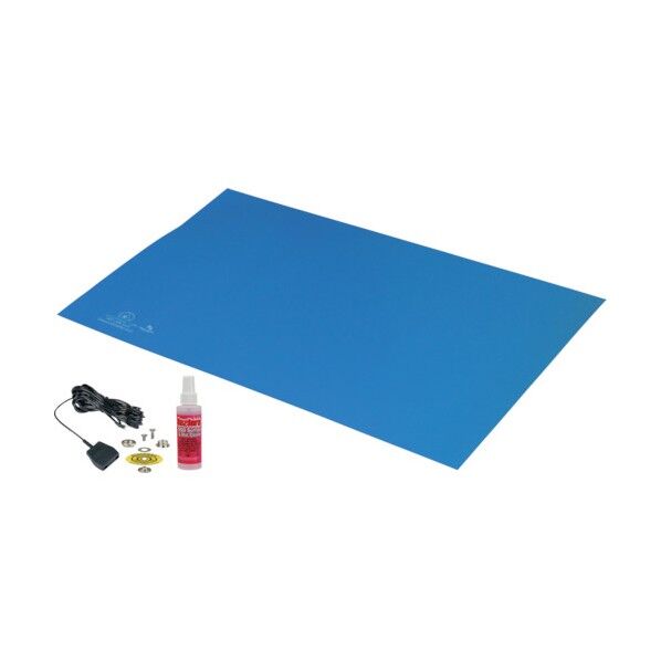 DESCO マット ラバー 青 1．5mmX610mmX914mm