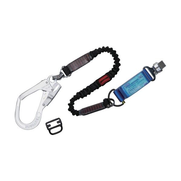 ハーネス用ランヤード 300 x 150 x 100 mm 900.0G 黒 THL-NV93SV-33-130KG-R23-BP