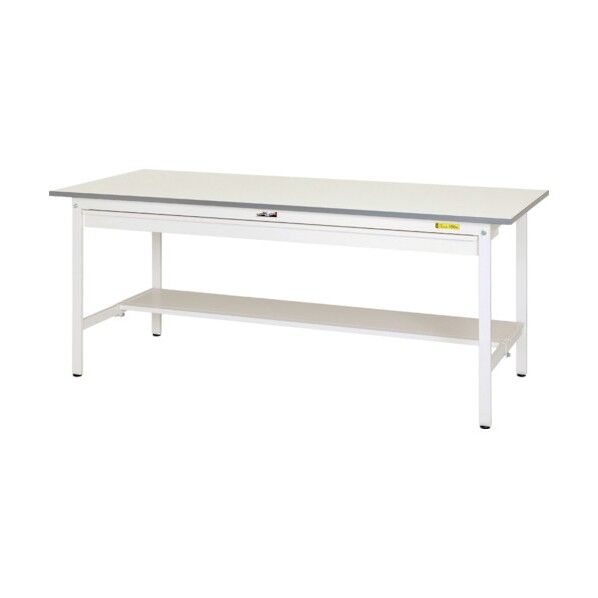ワークテーブル 150シリーズ 固定式 ワイド引出し付 SUP-1860WT-WW 1点