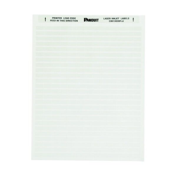 レーザープリンター用ラベル コンポーネントラベル 幅15.5mm x 高さ7.6mm ポリオレフィン 白 5000 C061X030FJJ 5000枚