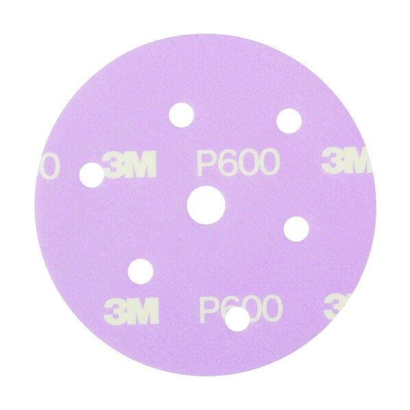 足付ケソフトディスク 穴アリ 紫 A/SOFT DISC A600R 50枚