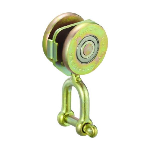 3号ドアハンガー用シャックル付単車2型 113 x 55 x 36 mm 3-2WHSY2 1