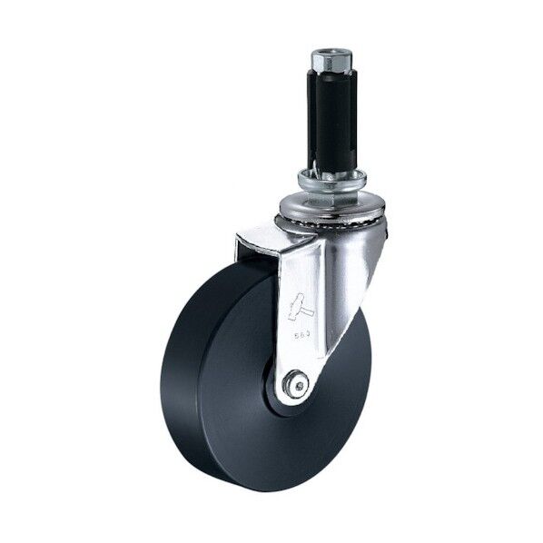 EUシリーズ自在MCナイロン車125mm 平戸車 4205EUMC125 1個