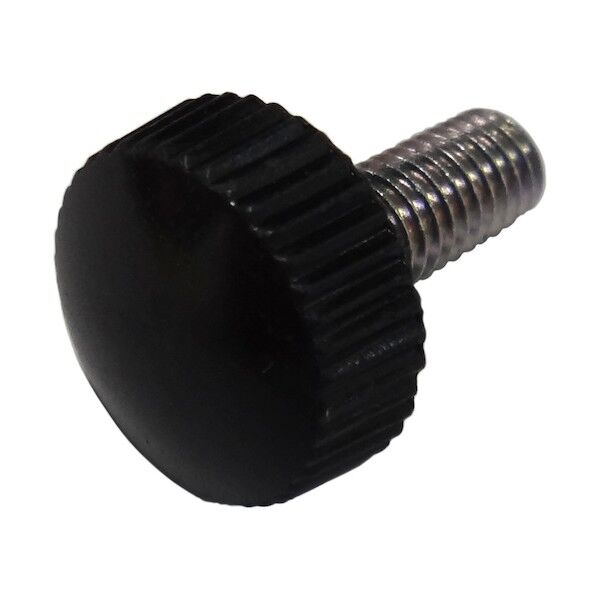 化粧ビスNo.2 黒(スチール・三価クロメート)