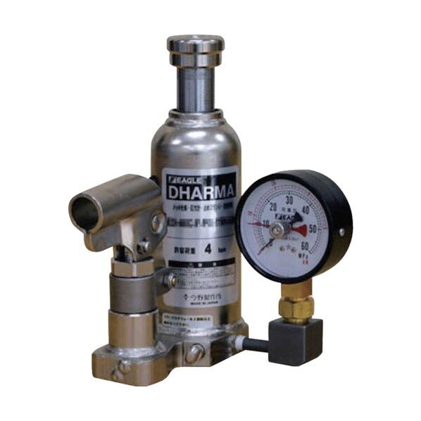 置針式ゲージ付油圧ジャッキ