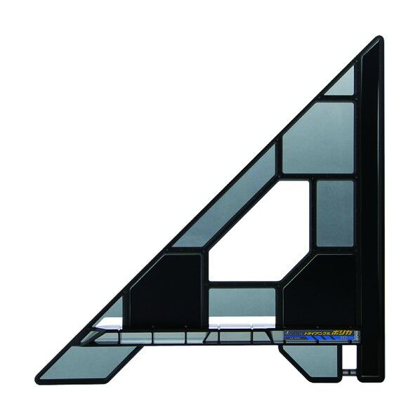 丸ノコガイド定規トライアングルポリカ ブラック 30cm 78280 1点