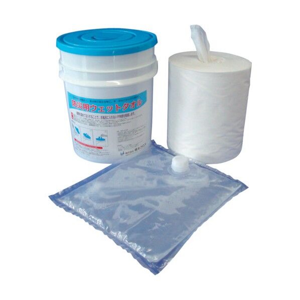 防災用ウェットタオル