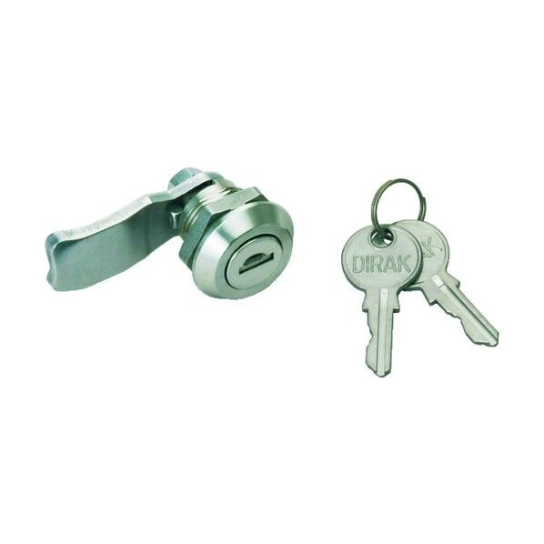 140013115 200-9233-Bステンレス鋼製シリンダーロック クオーターターン 200-9233-B 1点