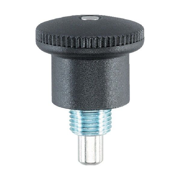 インデックスボルト ミニタイプ ホールド機構付 鋼鉄亜鉛メッキ