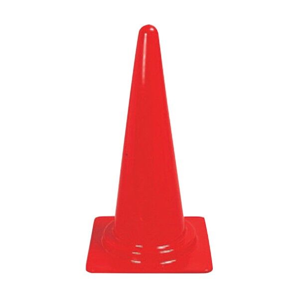 カラーコーン H700 レッド 1105010102 1点