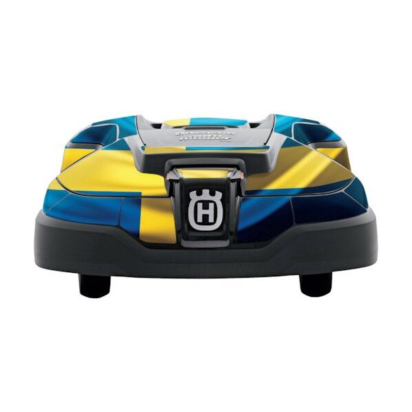 ロボット芝刈機オートモア315Mark2用デカールキット スウェーデン国旗 H599295301 1点