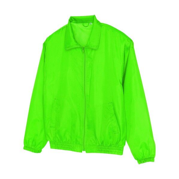 裏メッシュブルゾン(男女兼用) 015グリーン L 50102 1