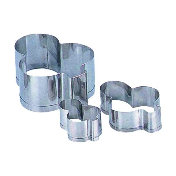 田中糧機 18-8 クッキー抜型 クローバー 小 WKTT303 1個