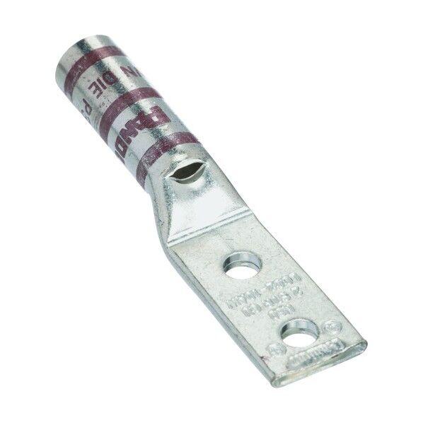 銅製圧縮端子 2穴 電線サイズ LCC2-12W-Q 25個