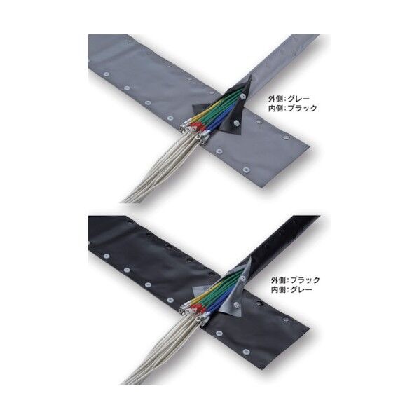 JAPPY ホックチューブ リバーシブルタイプ 10Φ JST-10R 25M