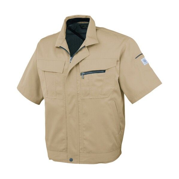 半袖ブルゾンA-4450 2Lベージュ4L A-4450-2-4L 1点