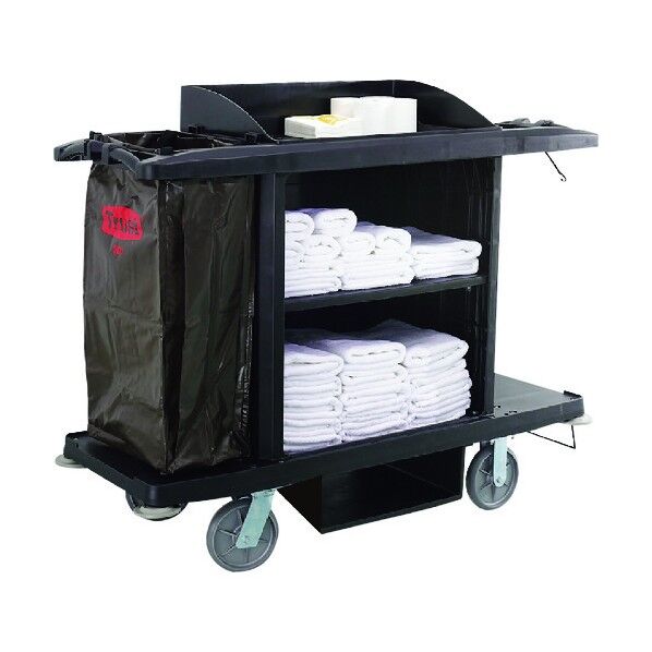 ルームメイキングカート5021 ブラック ブラック KTL7601 1個